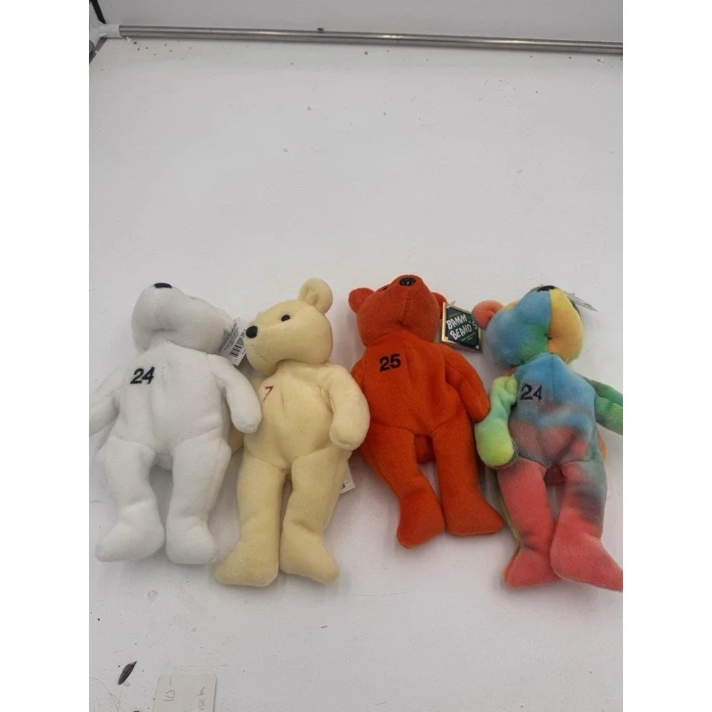 NFL‎ Lot Of 4 Salvino's Bammers Football 1999 Beanie Baby Bears NWT HOF Rice